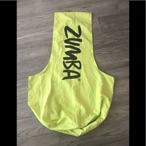 BNWOT Zumba Slouchy/hobo bag + FREE Zumba bracelet